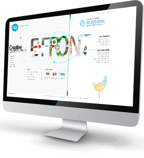 홈페이지제작업체 이프론트 CREATIVE WEB 이미지